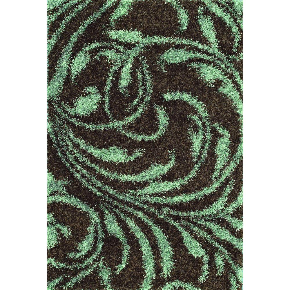 Dalyn Rugs VN11 Visions 3 Ft. 6 In. X 5 Ft. 6 In. Rectangle Rug in Coffee